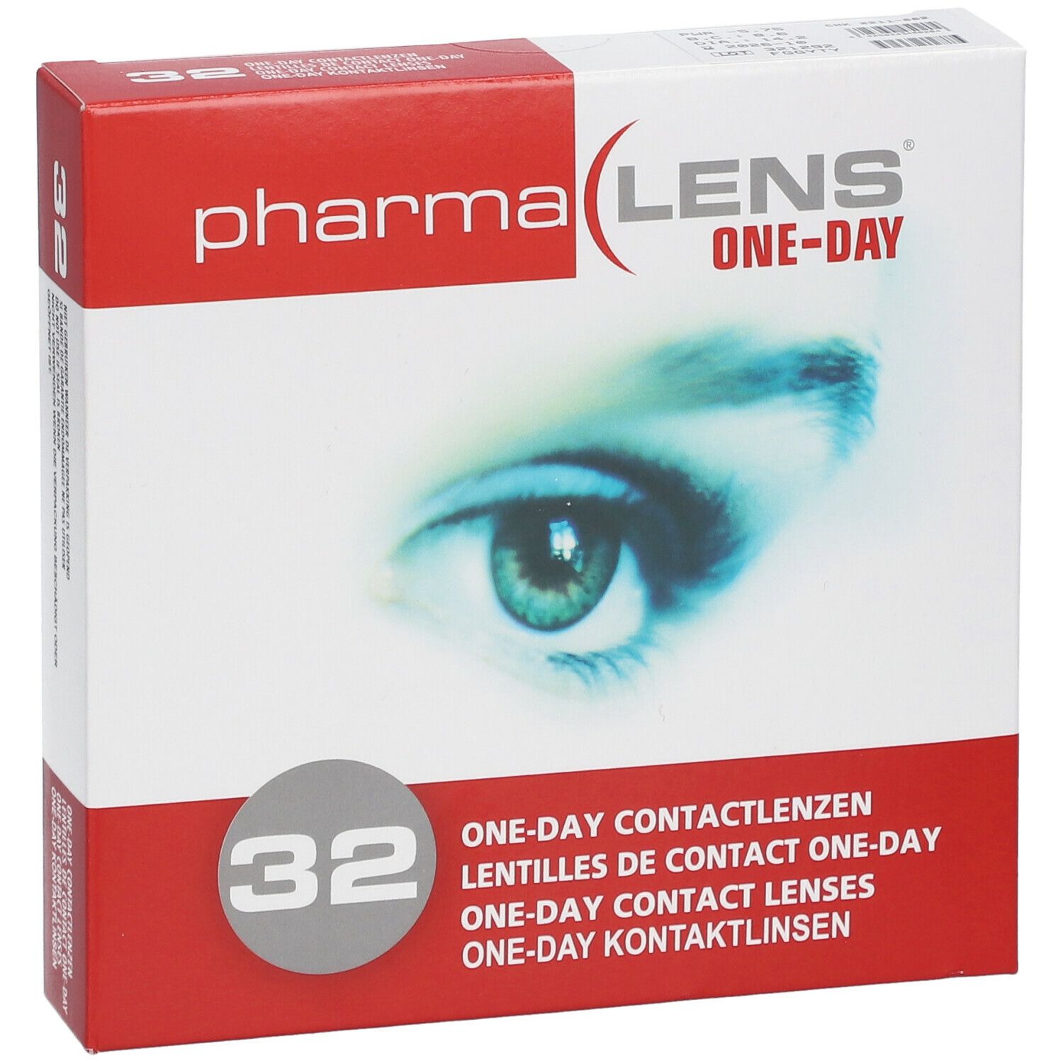 pharmaLENS® ONE-DAY Lentilles -5.75