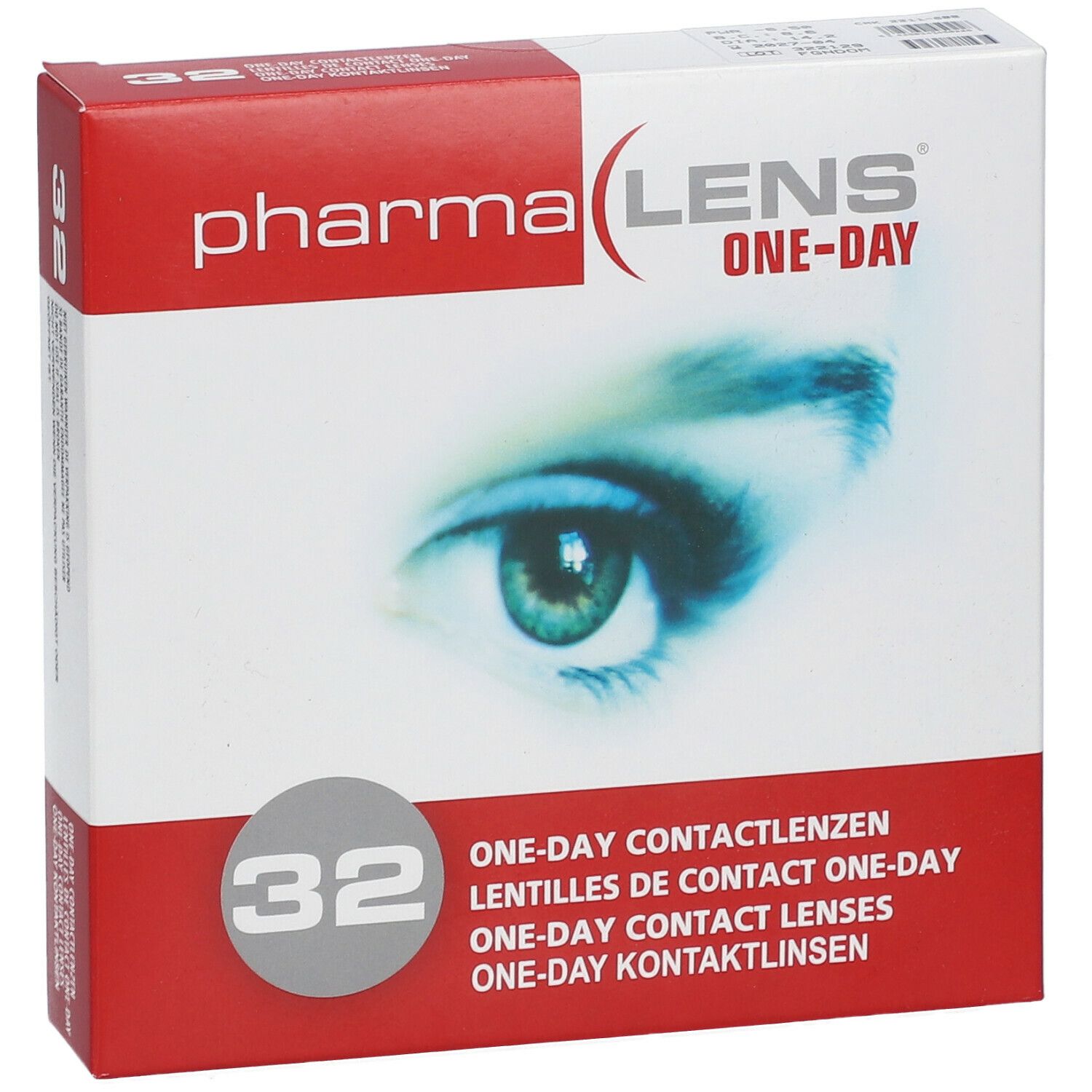 pharmaLENS® ONE-DAY Lentilles -6.50