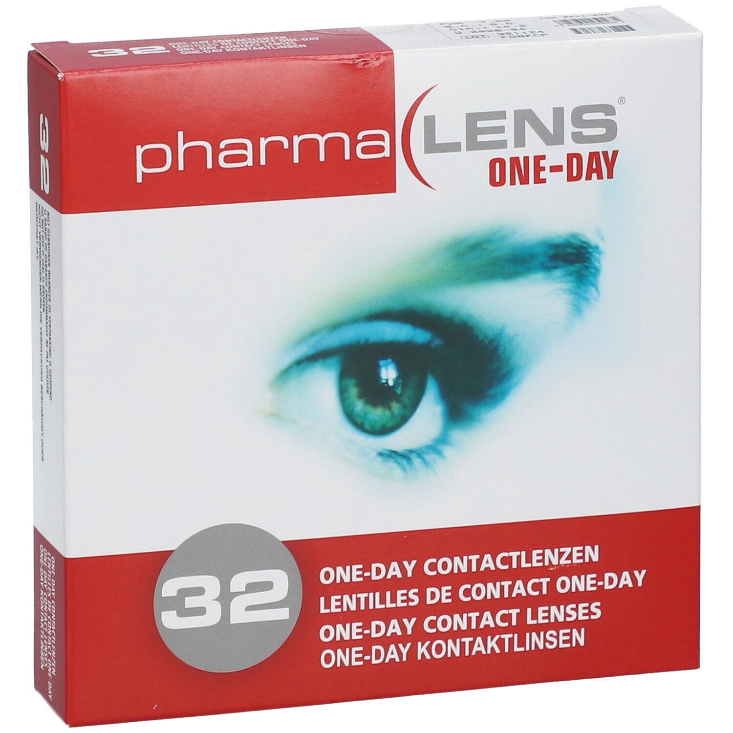 pharmaLENS® ONE-DAY Lentilles -7.00