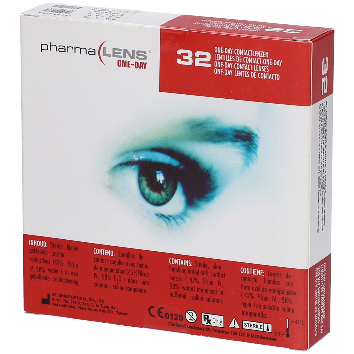 pharmaLENS® ONE-DAY Lentilles +1.75