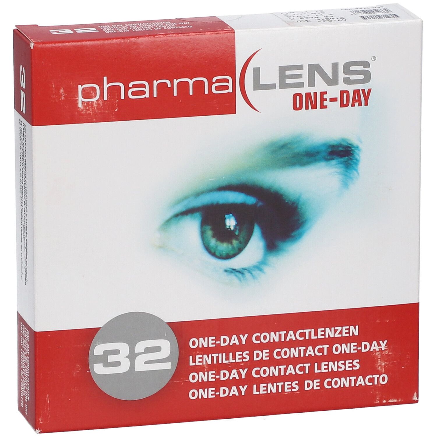 pharmaLENS® ONE-DAY Lentilles +1.75