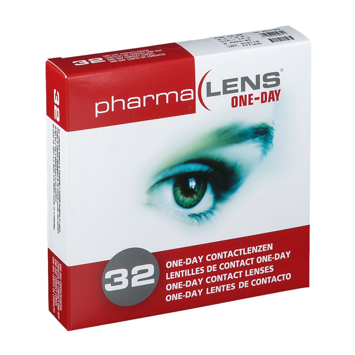 pharmaLENS® ONE-DAY Lentilles +2.00