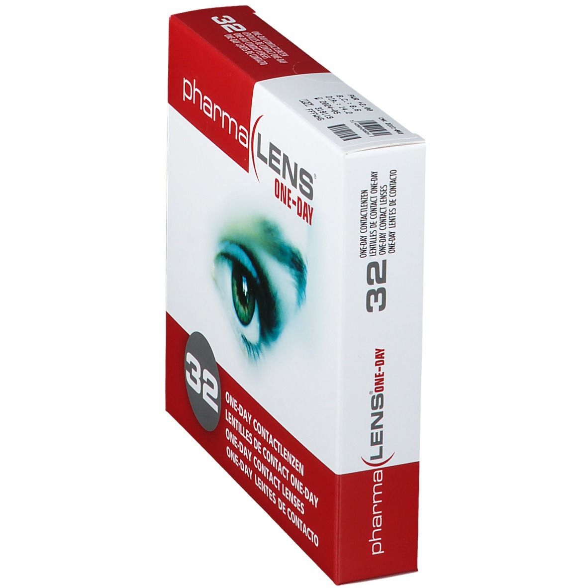 pharmaLENS® ONE-DAY Lentilles +2.00