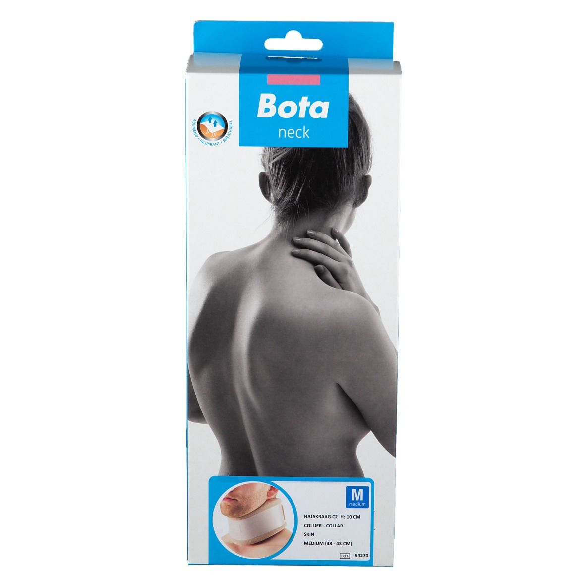 Bota Collier Cervical Modèle C2 Ortho Hauteur 10 Skin M