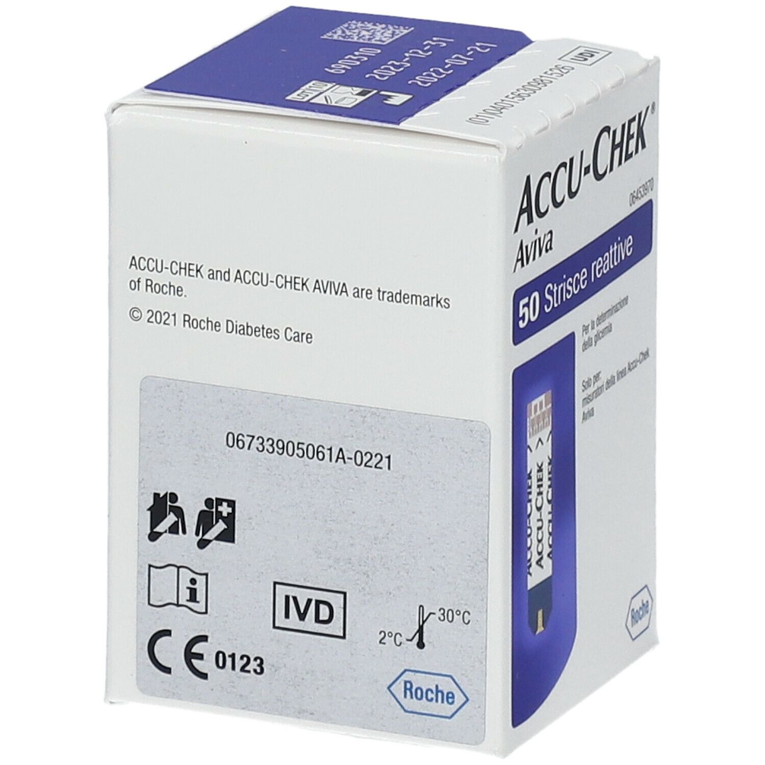 ACCU-CHEK® Aviva Bandelettes Reactive