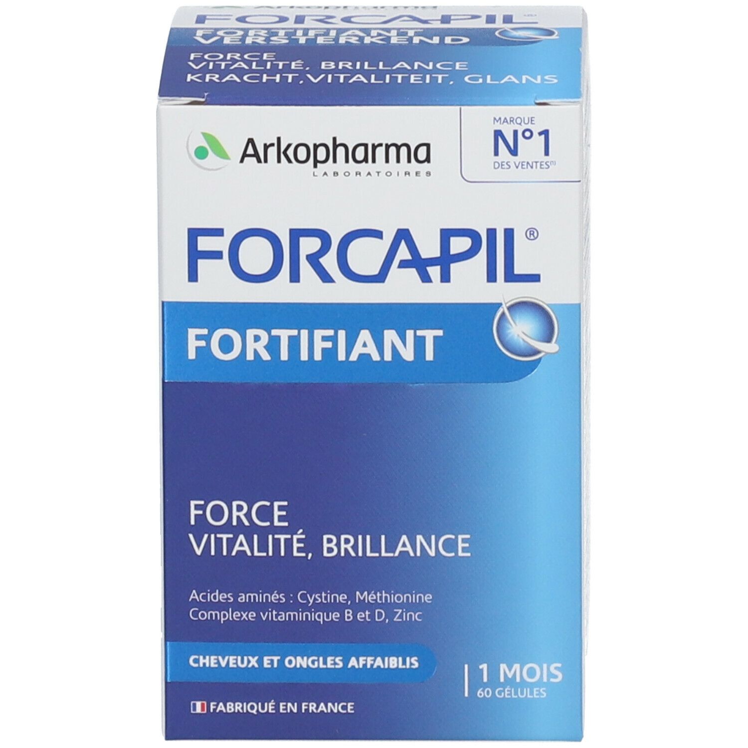 Arkopharma FORCAPIL® Cheveux et Ongles