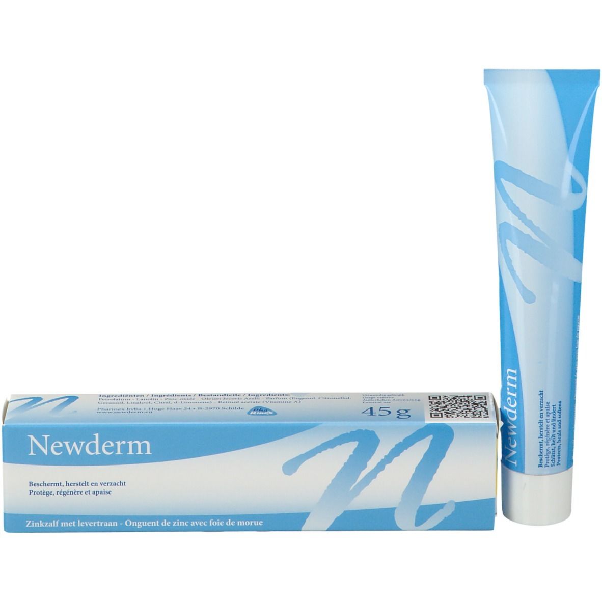Newderm Pommade avec de l'huile de foie de morue