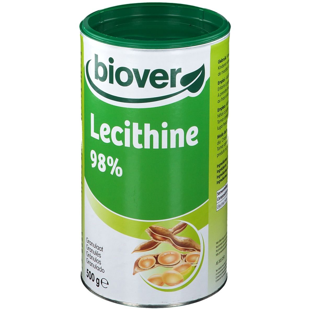 Biover Lecithine 98% Granulés Sans OGM