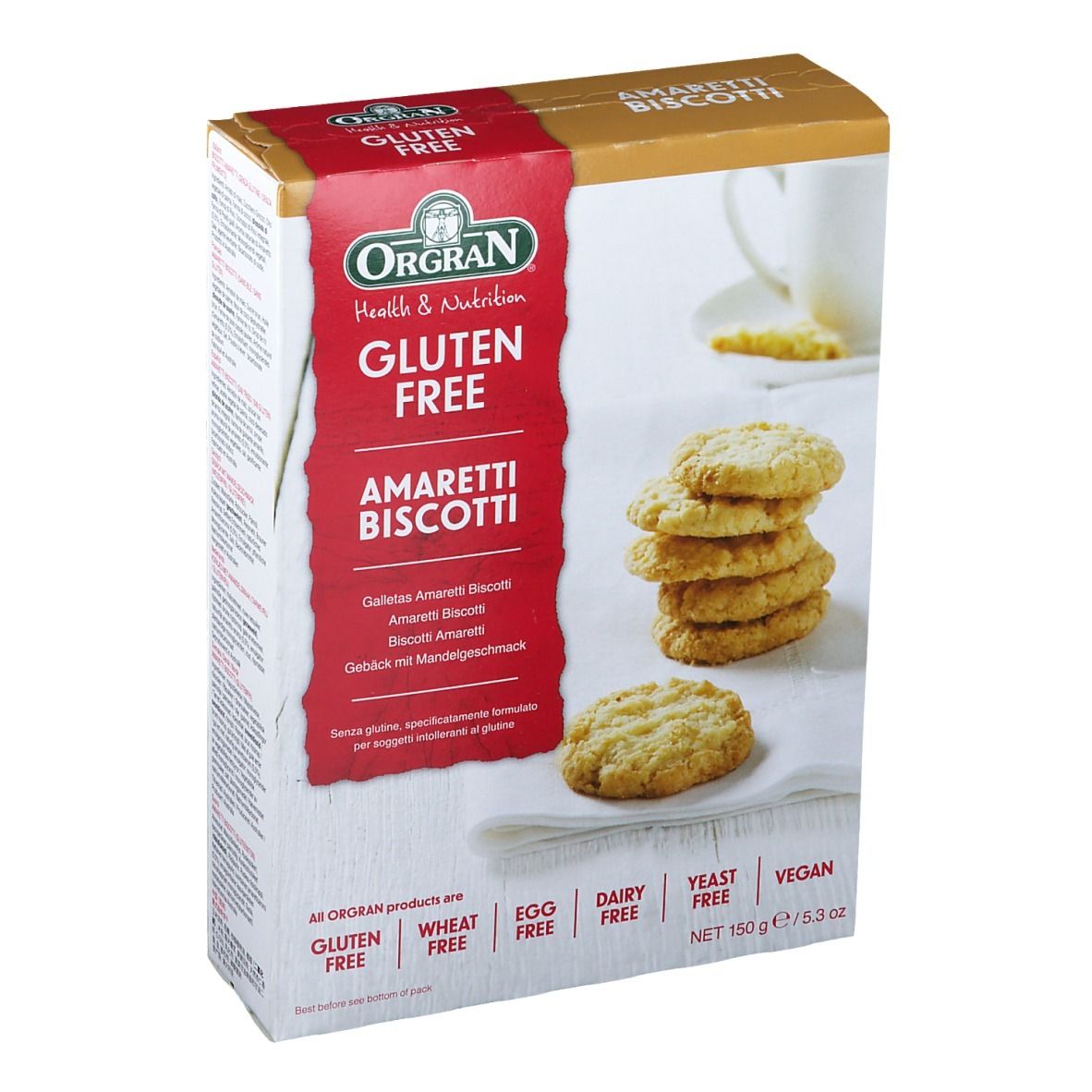 Orgran Biscotti Amareti