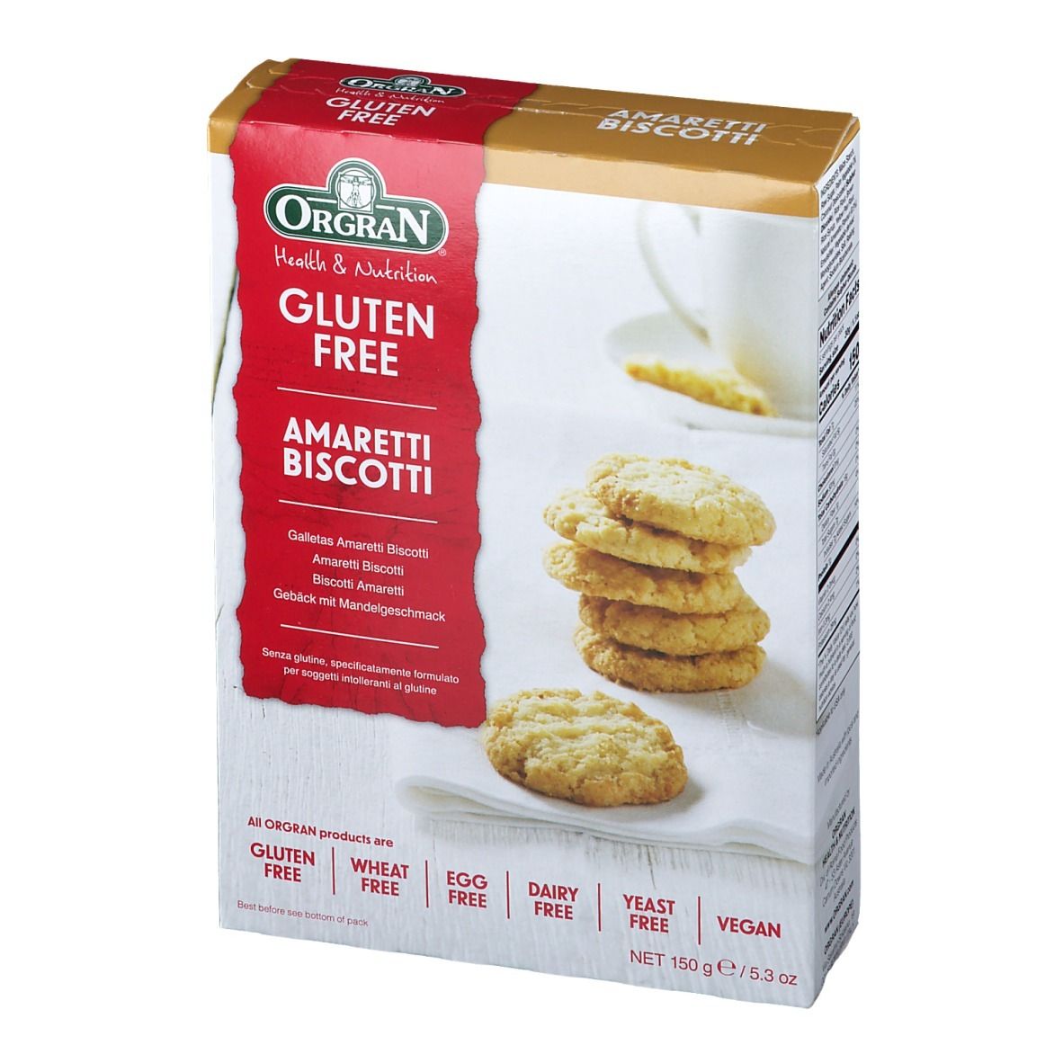 Orgran Biscotti Amareti