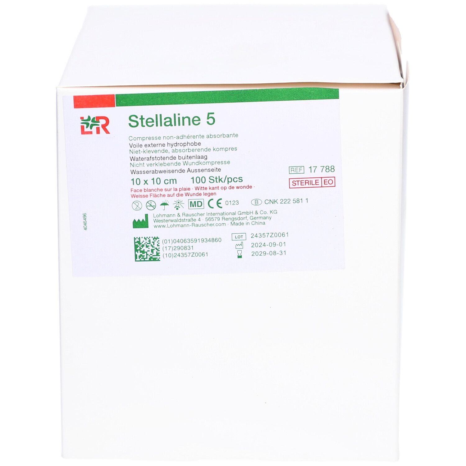Stellaline 5 Sterile 10cm x 10cm
