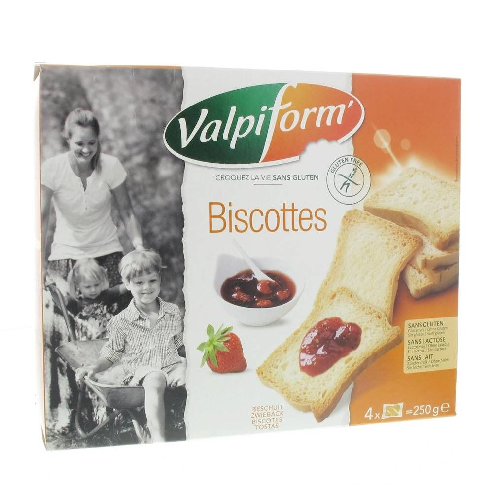 Valpi Biscottes Sans Glutes