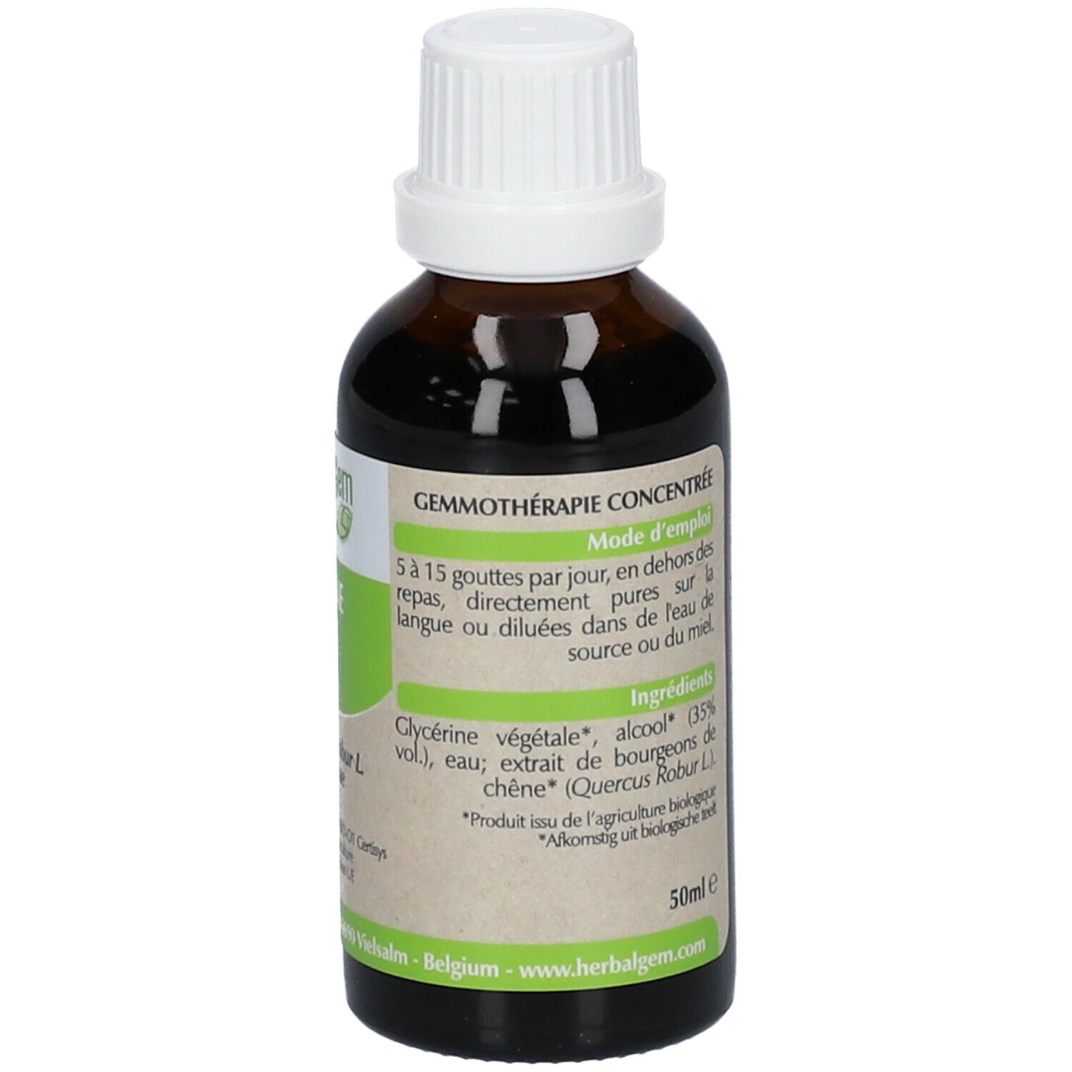 Herbalgem Chêne Bio
