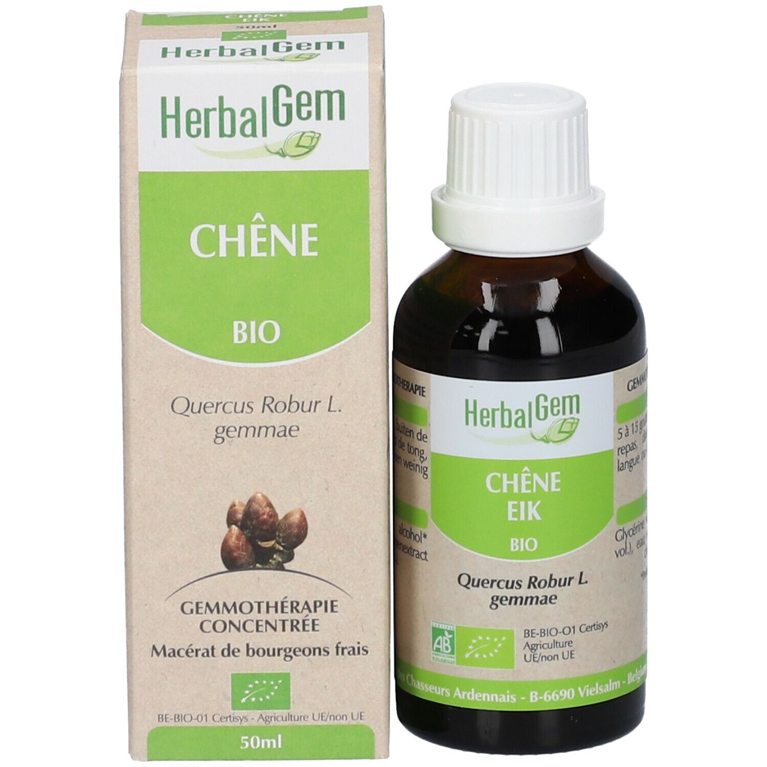 Herbalgem Chêne Bio