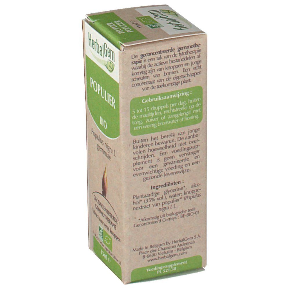 Herbalgem Peuplier Bio