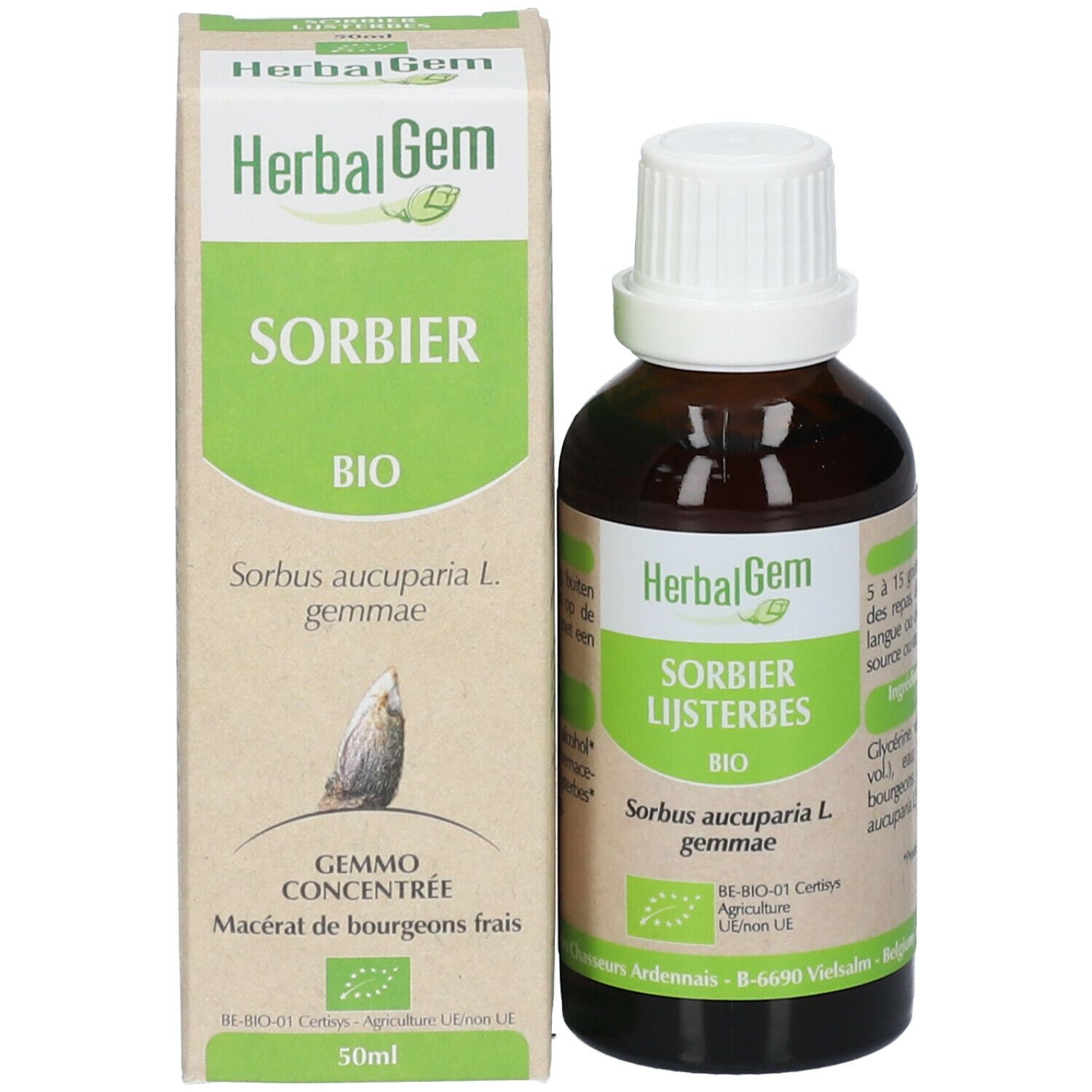 Herbalgem Sorbier Bio