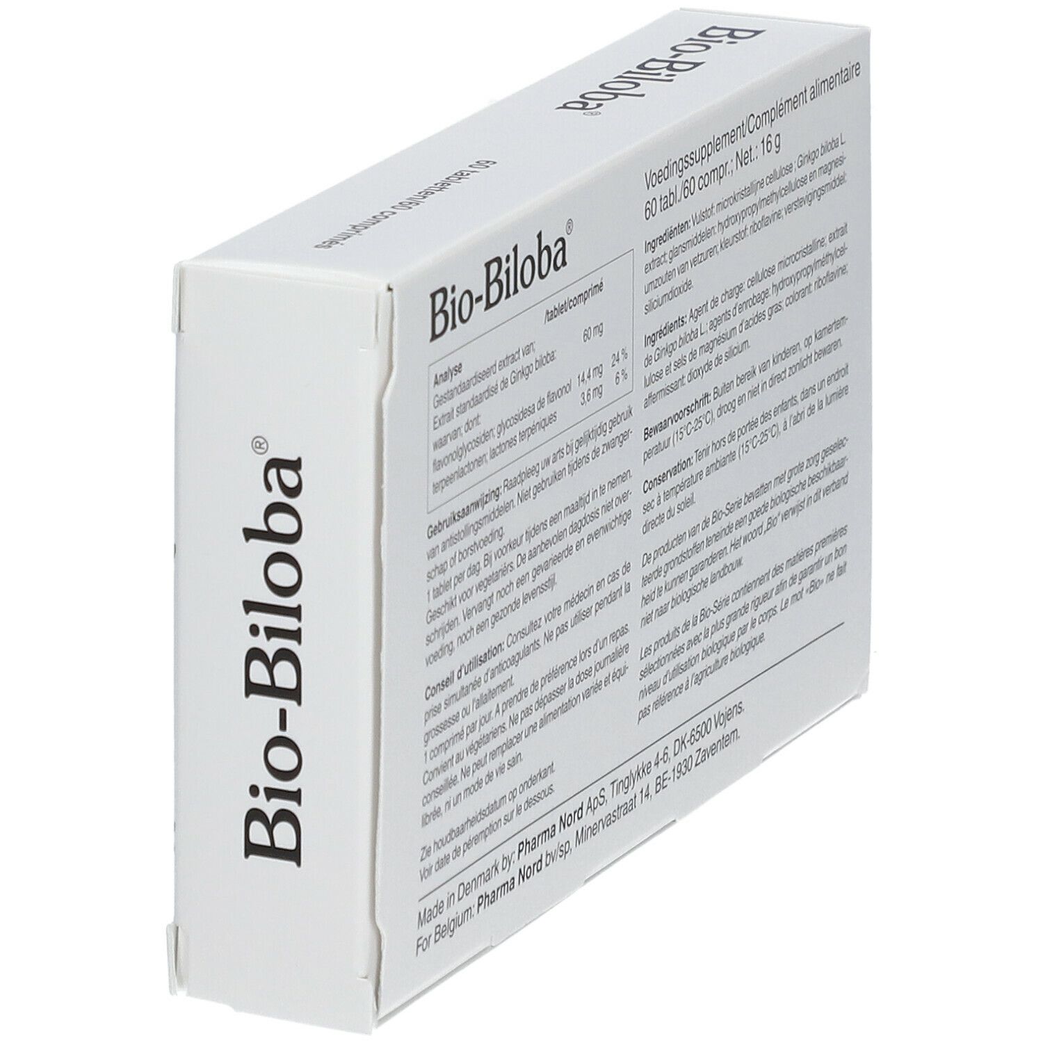 Pharma Nord Bio-Biloba 60 Pc(s) - Redcare Pharmacie