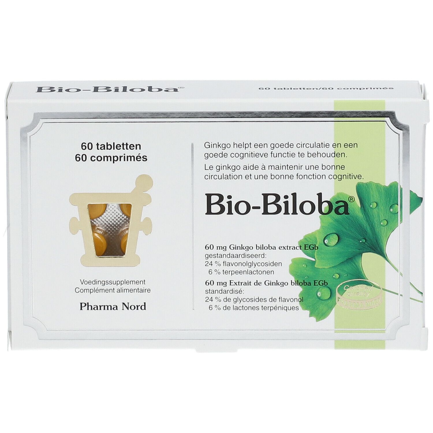 Pharma Nord Bio-Biloba 60 Pc(s) - Redcare Pharmacie