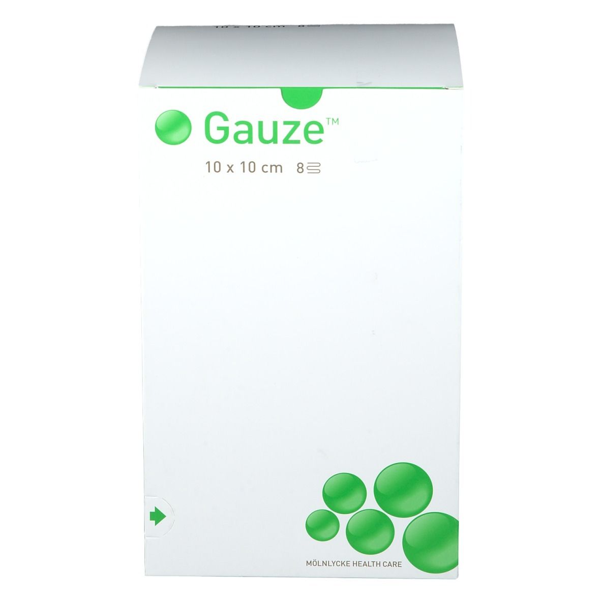 Molnlycke Gauze™ Compresses de gaze 8 couches 10 x 10 cm
