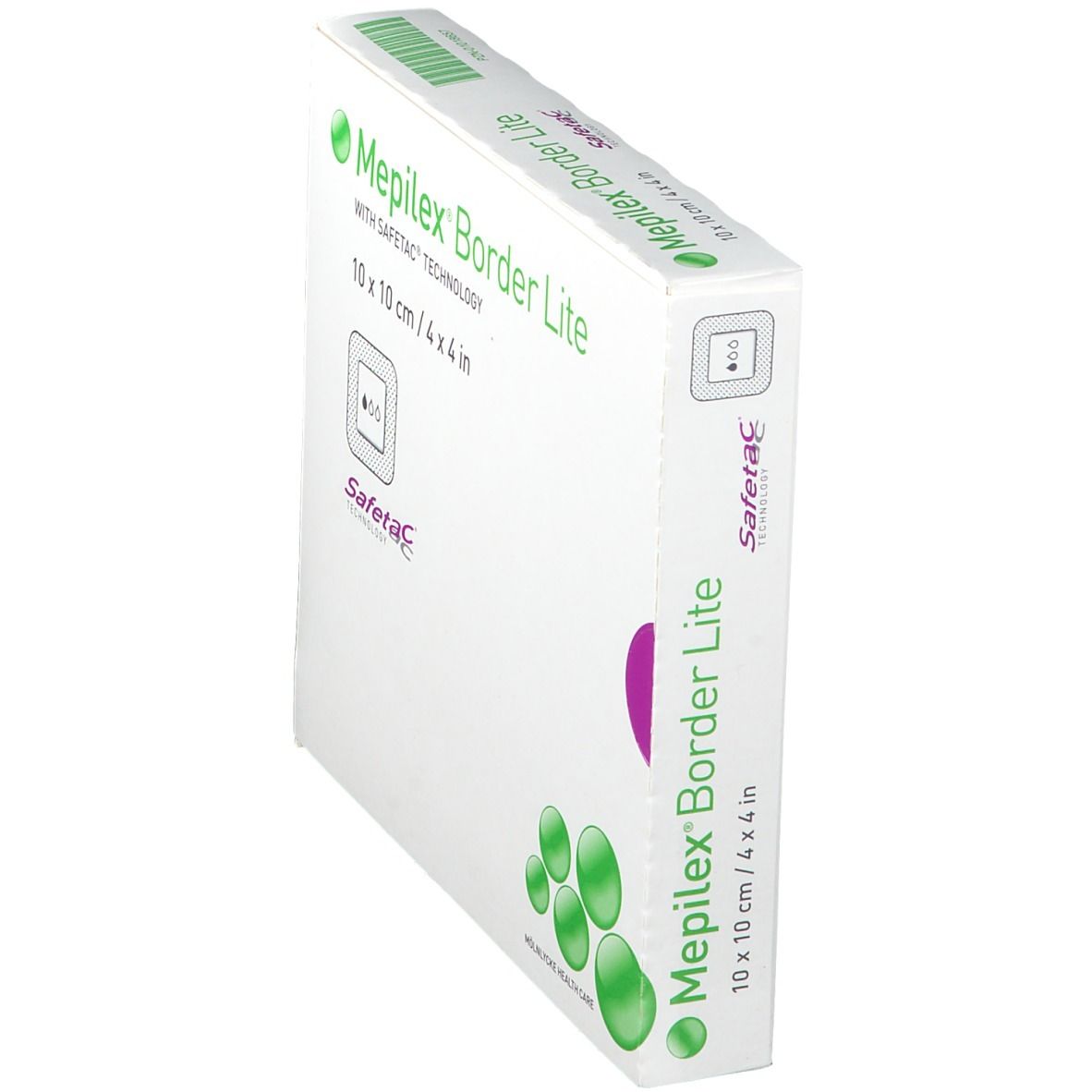 Mepilex Border Lite Stérile 10 cm x 10 cm