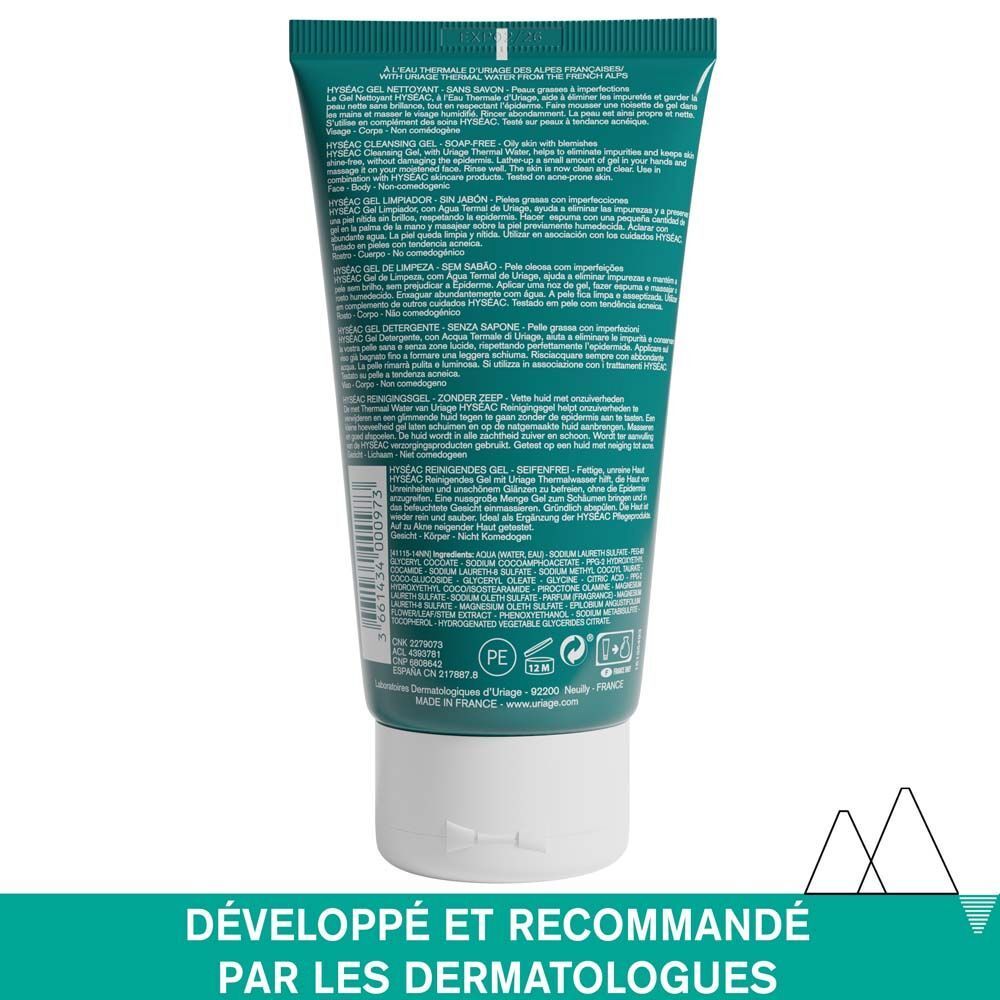 Uriage Hyséac Gel Nettoyant Purifiant