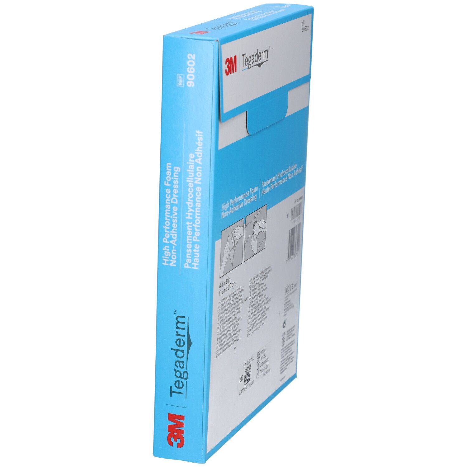 3M™ Tegaderm™ Foam Pansement Non Adhesive 10 x 20 cm