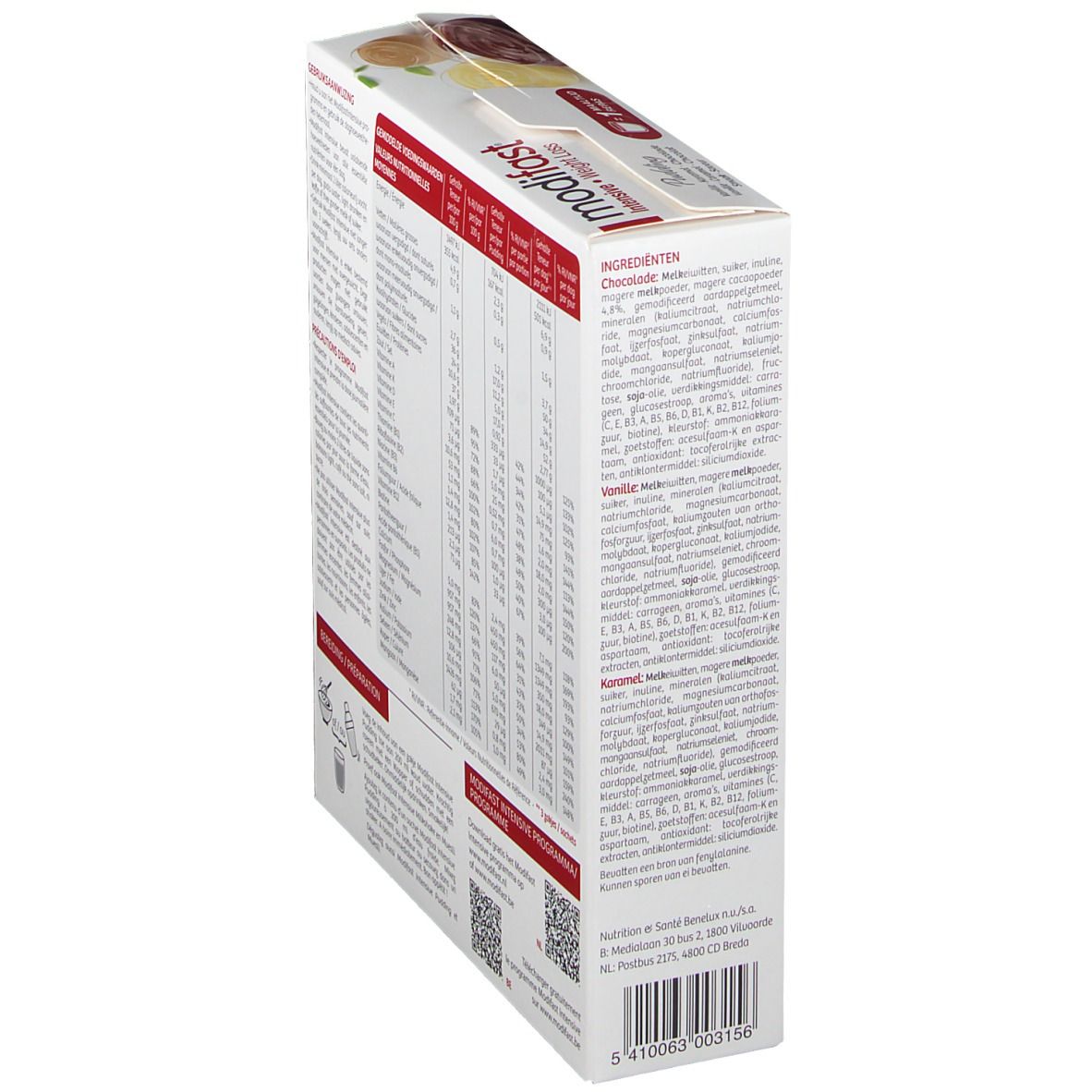 Modifast Intensive Pudding 3-Pack Chocolat-Caramel-Vanille