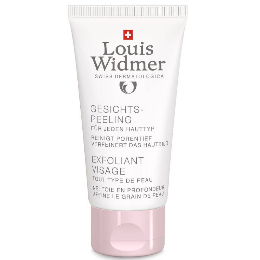 Louis Widmer Exfoliant Visage légèrement parfumé