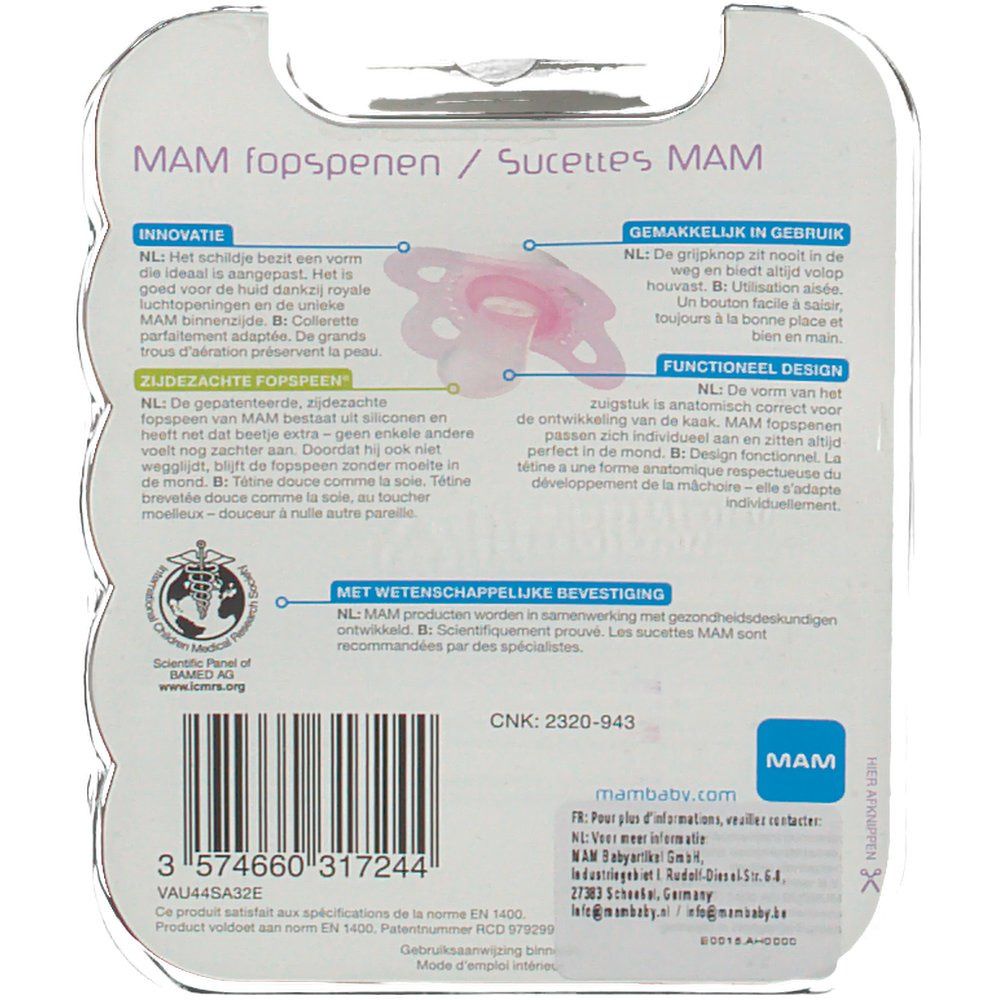 Dodie Sucette Mini-Ulti Nightline 1 Jour