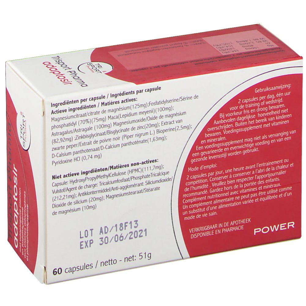 Trisport Pharma Adaptosir