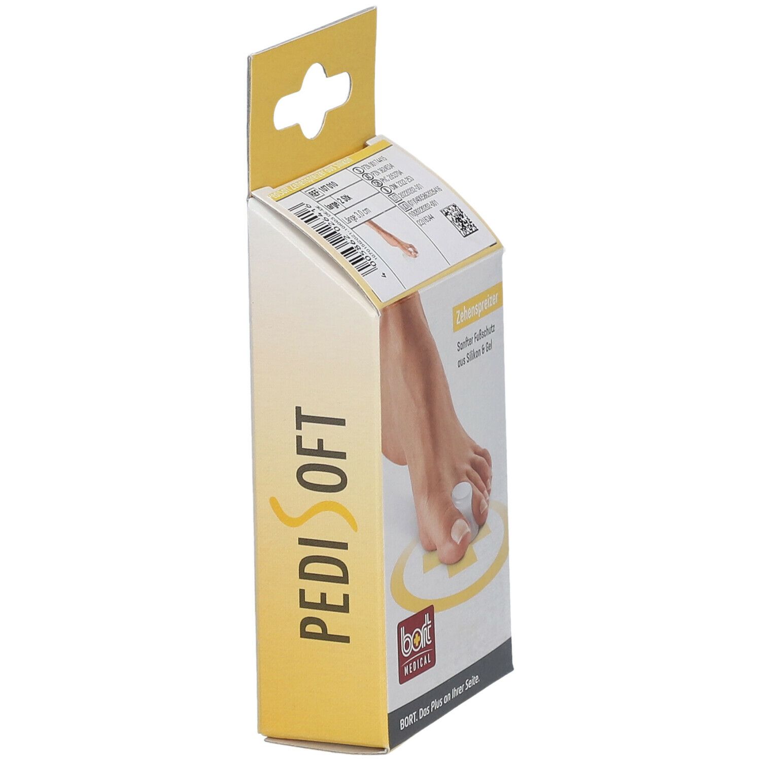 Bort PediSoft® Support d’écartement d’orteils Silicone Large