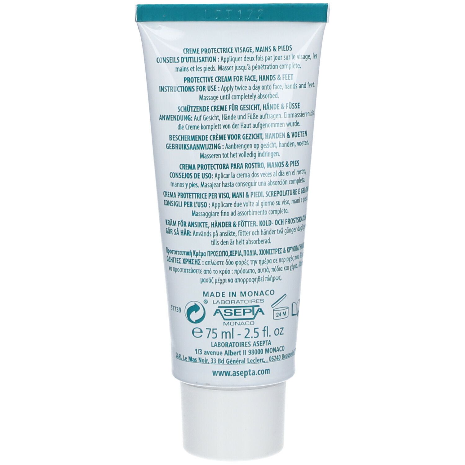 Akilenjur® Crème visage, mains et pieds