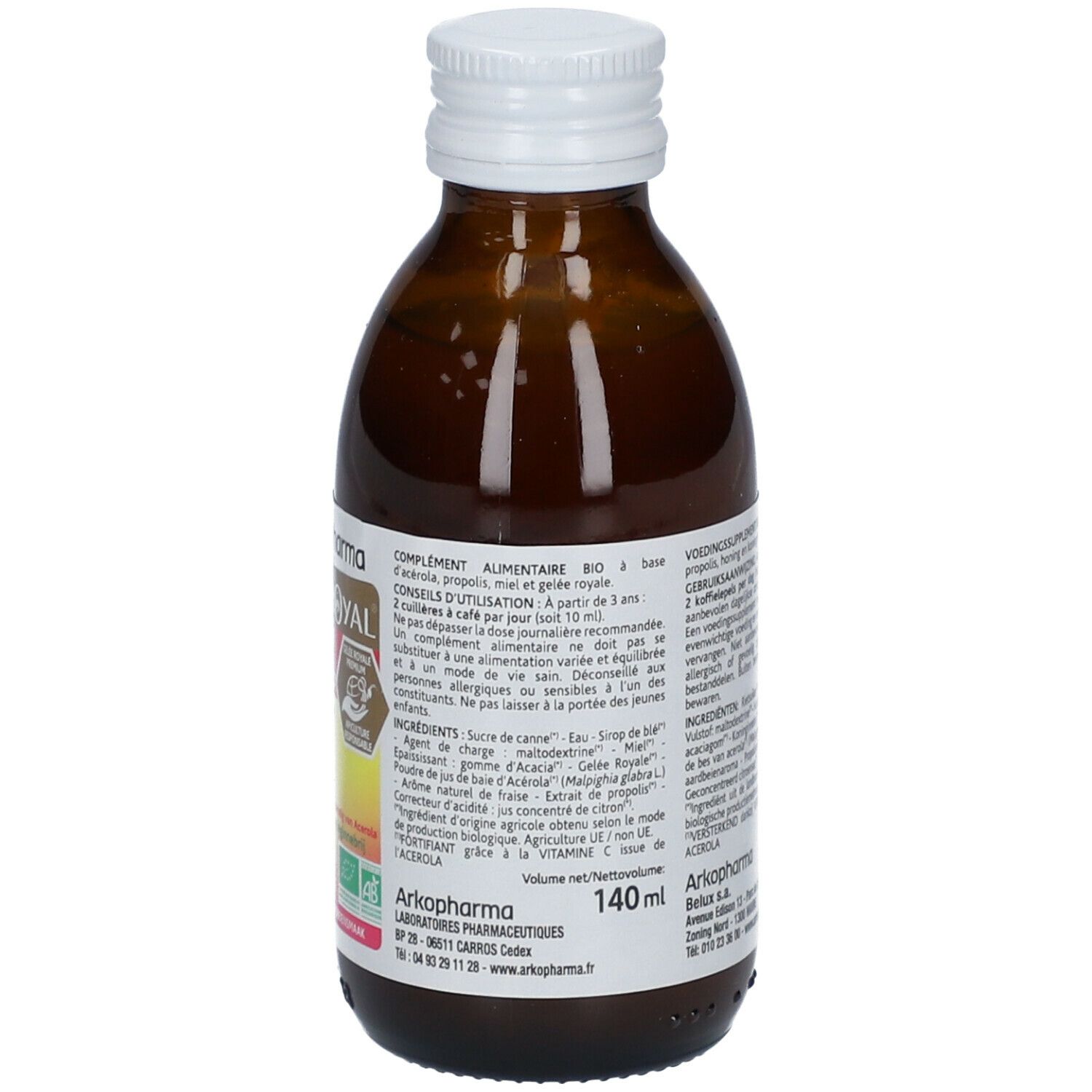 Arkoroyal® Sirop fortifiant Junior Bio