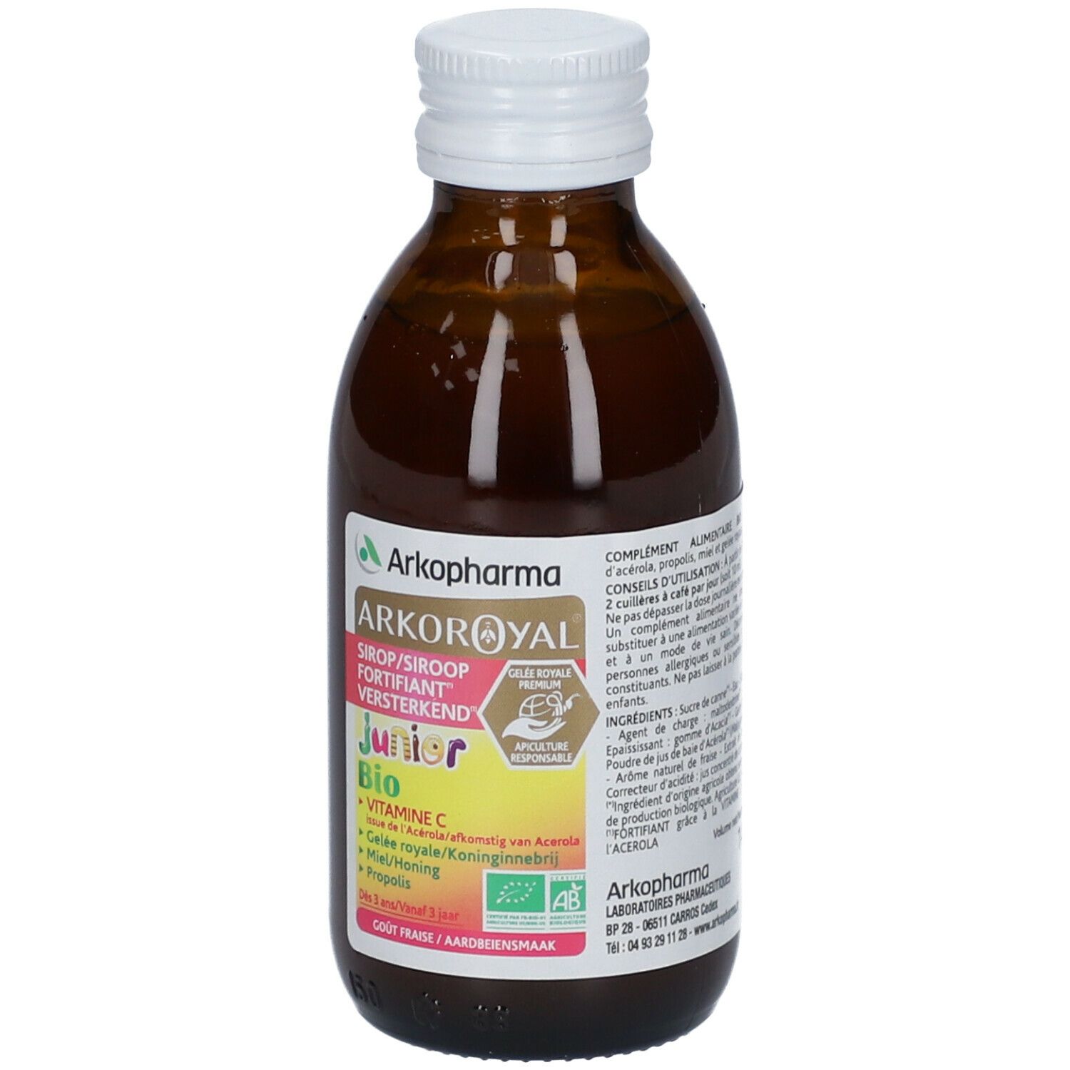 Arkoroyal® Sirop fortifiant Junior Bio
