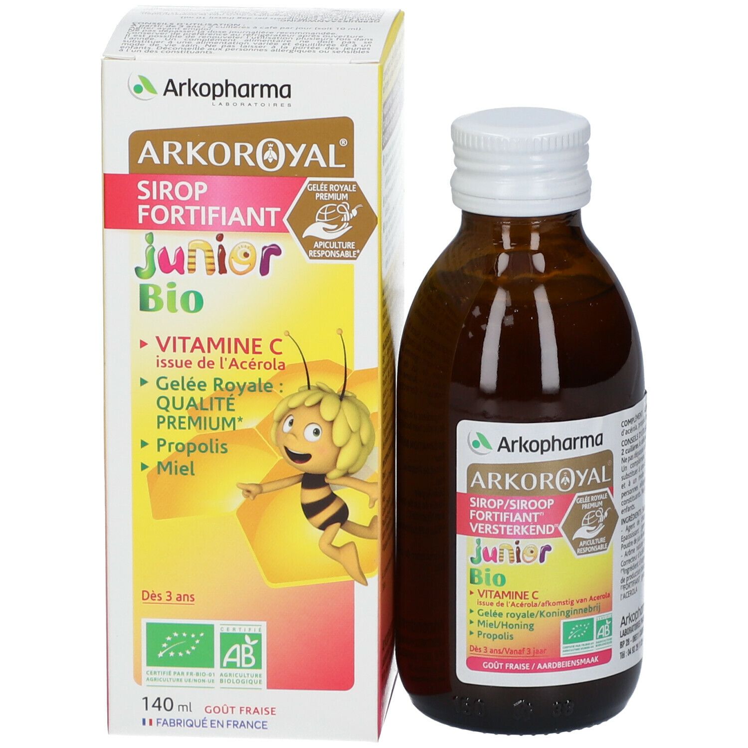 Arkoroyal® Sirop fortifiant Junior Bio