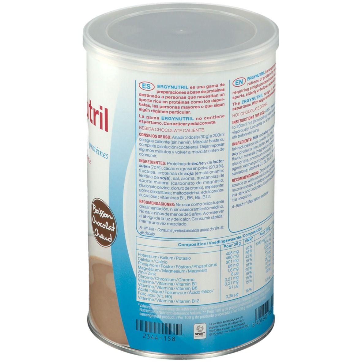 Nutergia ergynutril® Chocolat