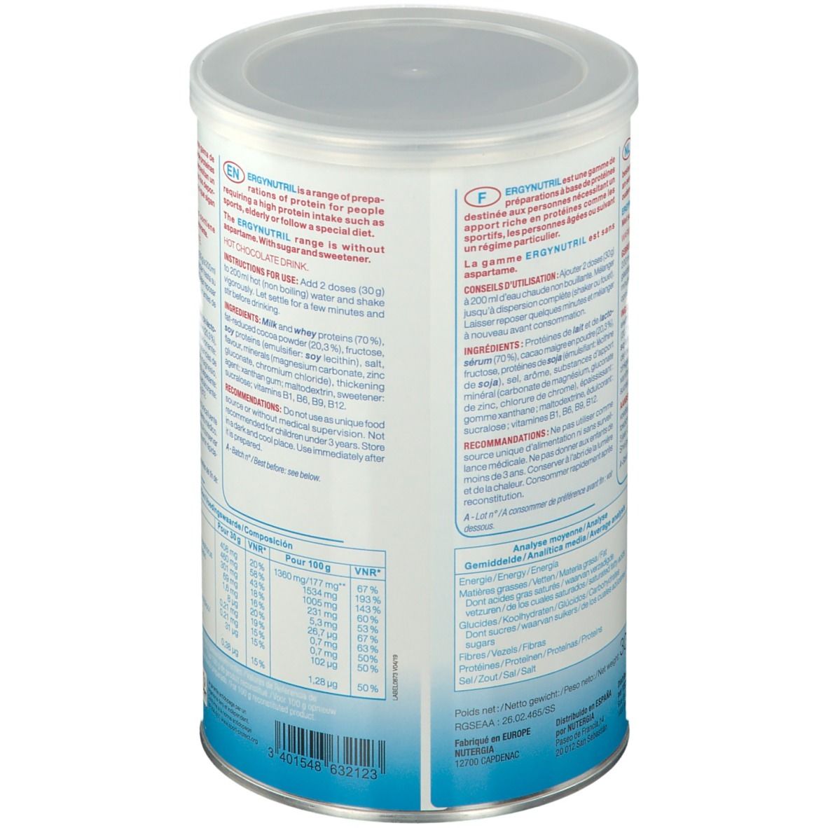 Nutergia ergynutril® Chocolat