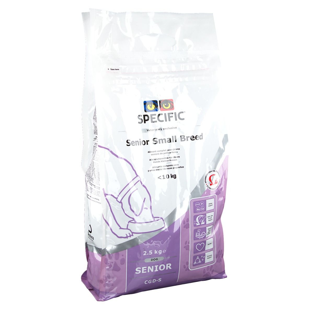 SPECIFIC® CGD-S Senior Small-Breed pour chiens séniors de petite race