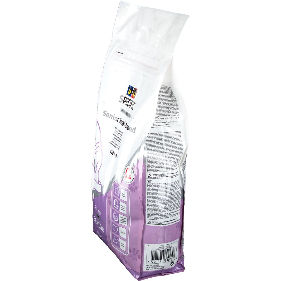 SPECIFIC® CGD-S Senior Small-Breed pour chiens séniors de petite race