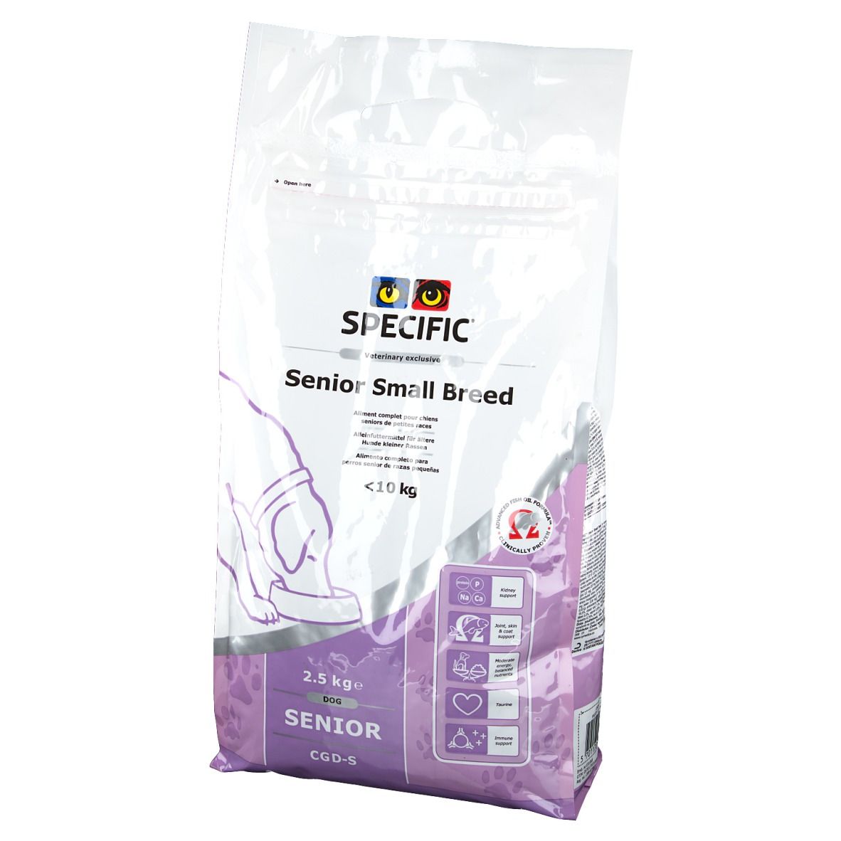 SPECIFIC® CGD-S Senior Small-Breed pour chiens séniors de petite race