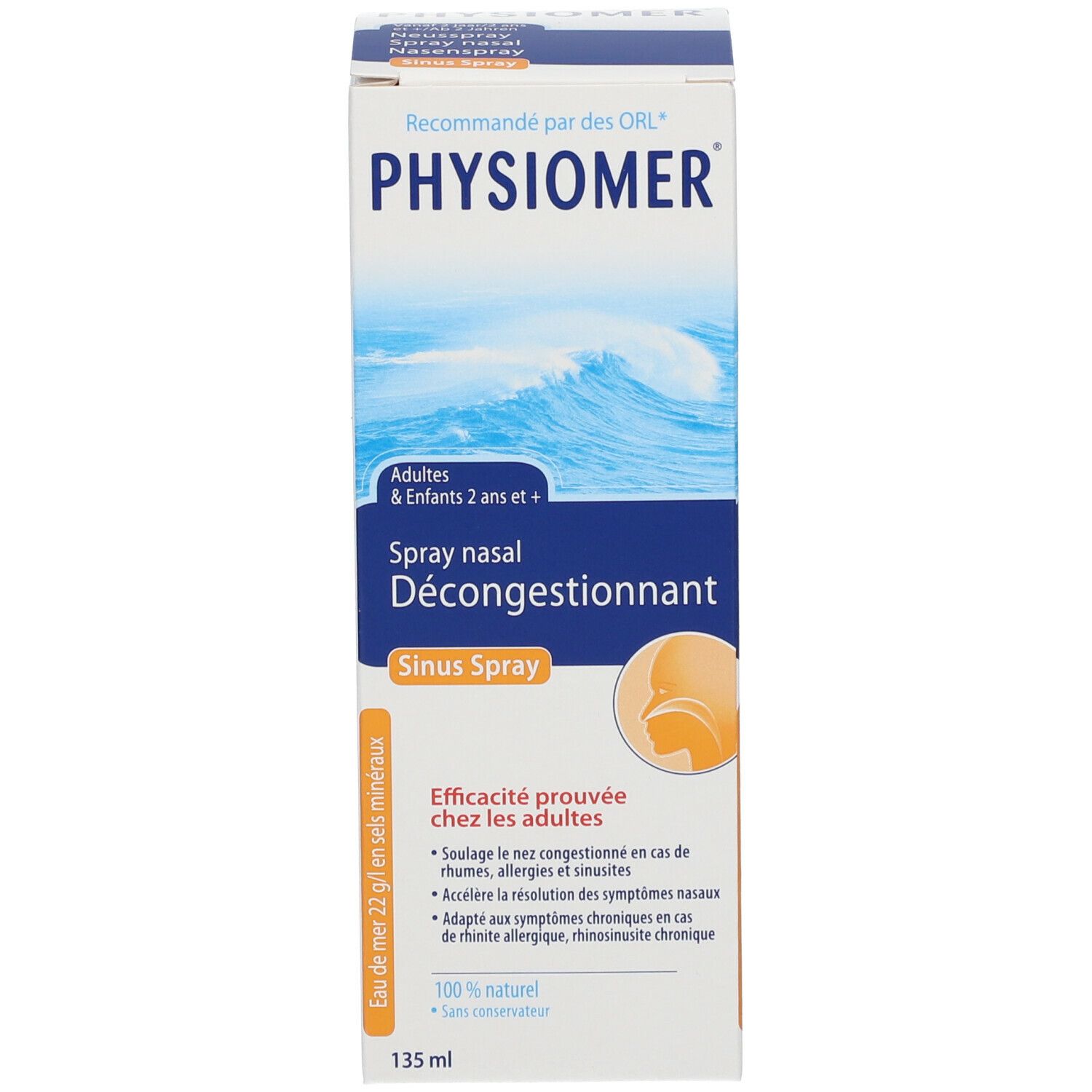 PHYSIOMER® Sinus Spray Nasal