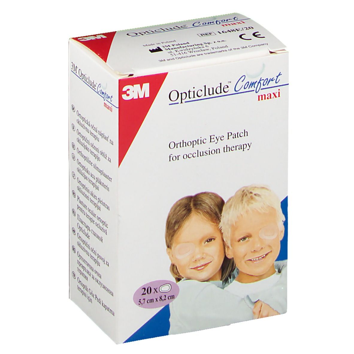 3M Opticlude Comfort Pans Oculaire Maxi 5.7cm x 8cm