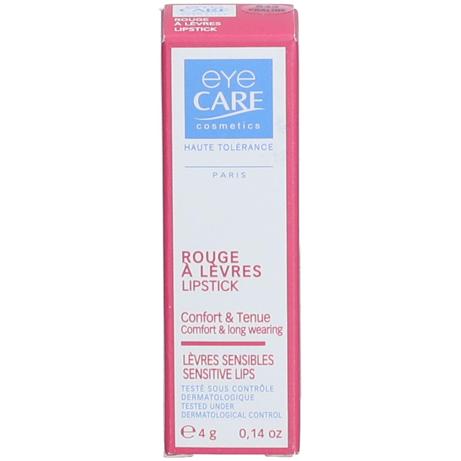 Eye Care Rouge à lèvres haute tolérance Praline 643