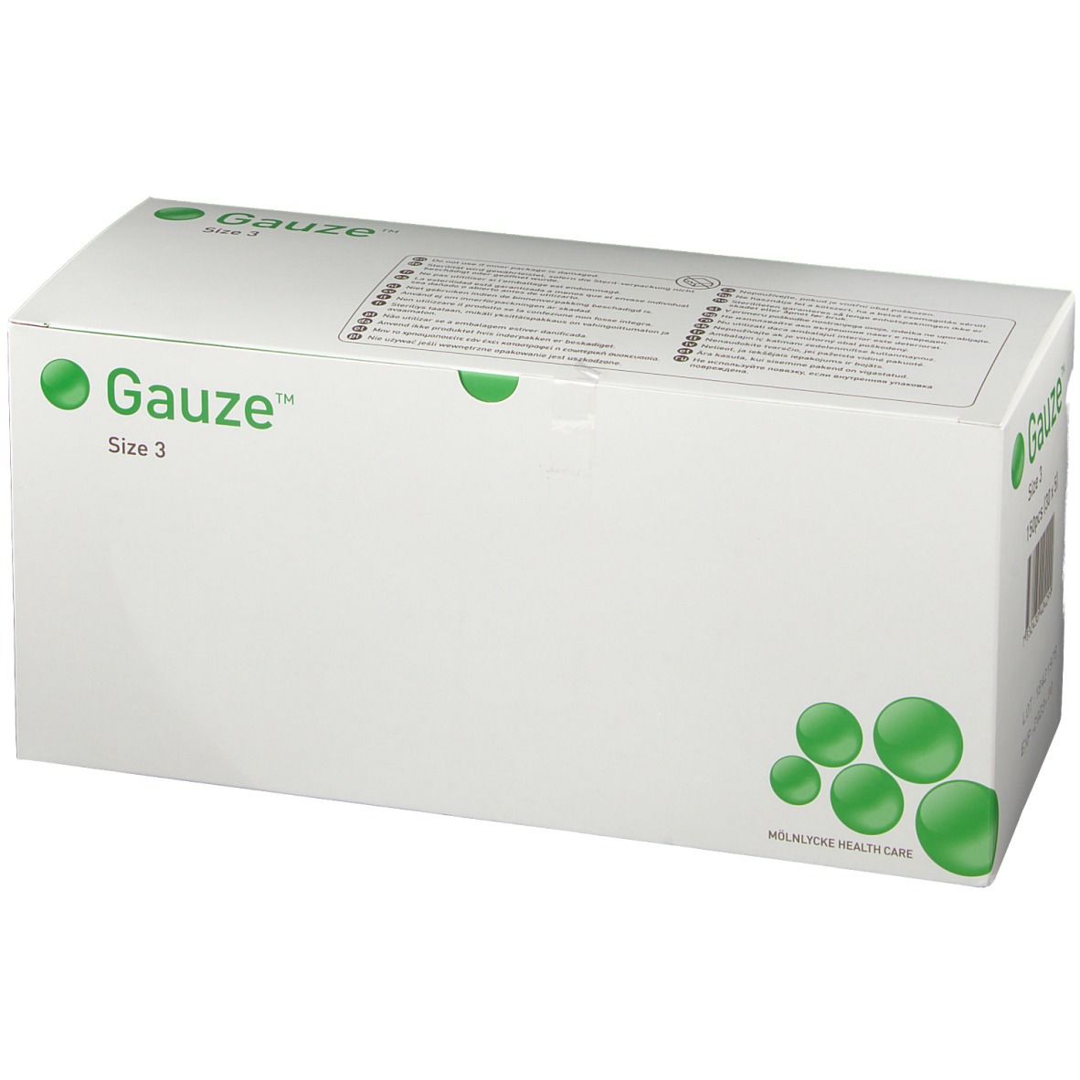 Molnlycke Gauze™ Compresses de gaze 30 x 5 cm