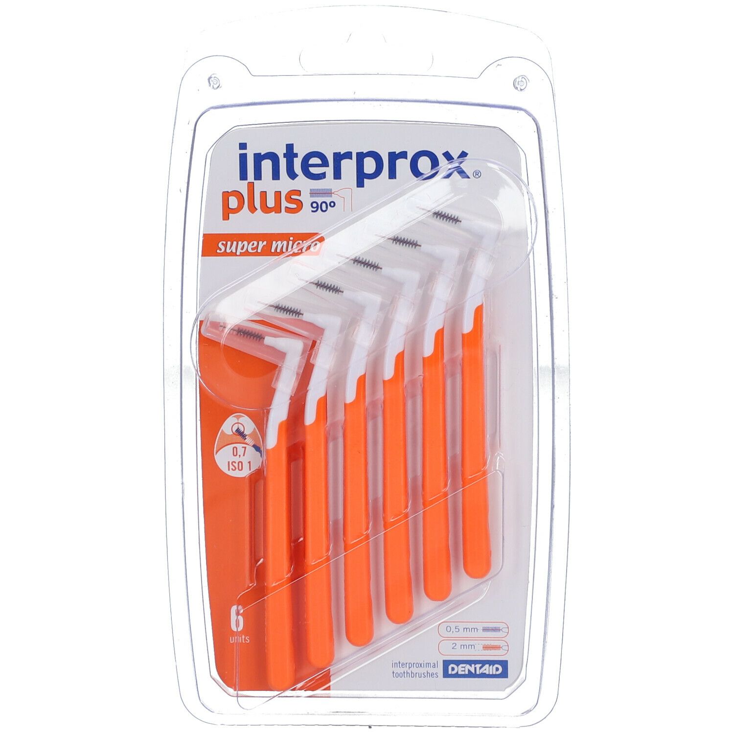 Interprox® Plus Brossette Interdentaire Super Micro Orange