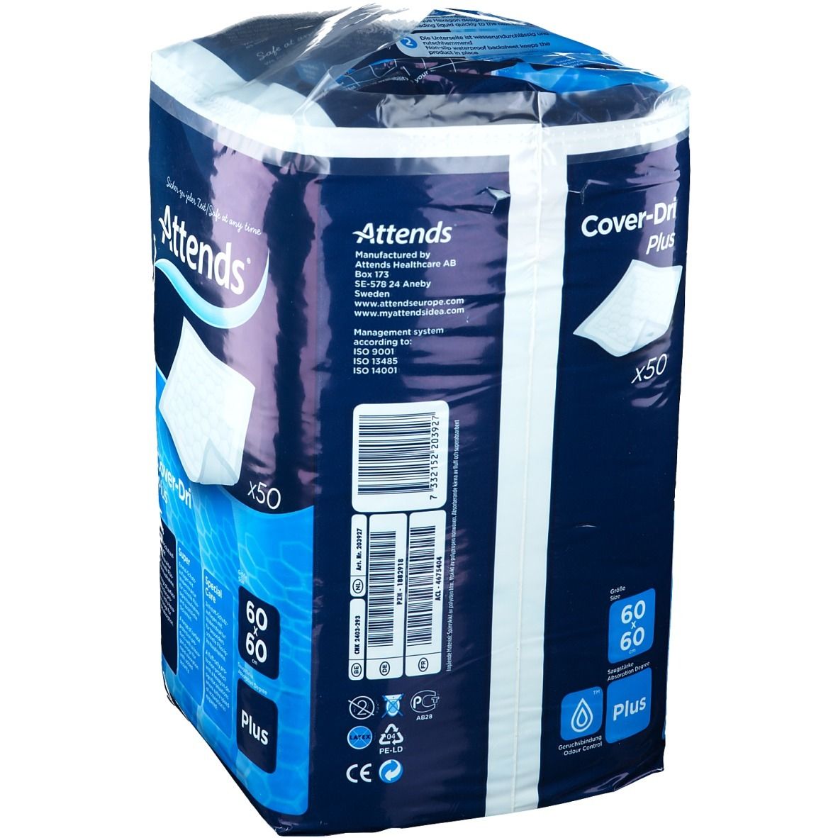 Attends Cover Dri Plus Alèse 60 x 60cm