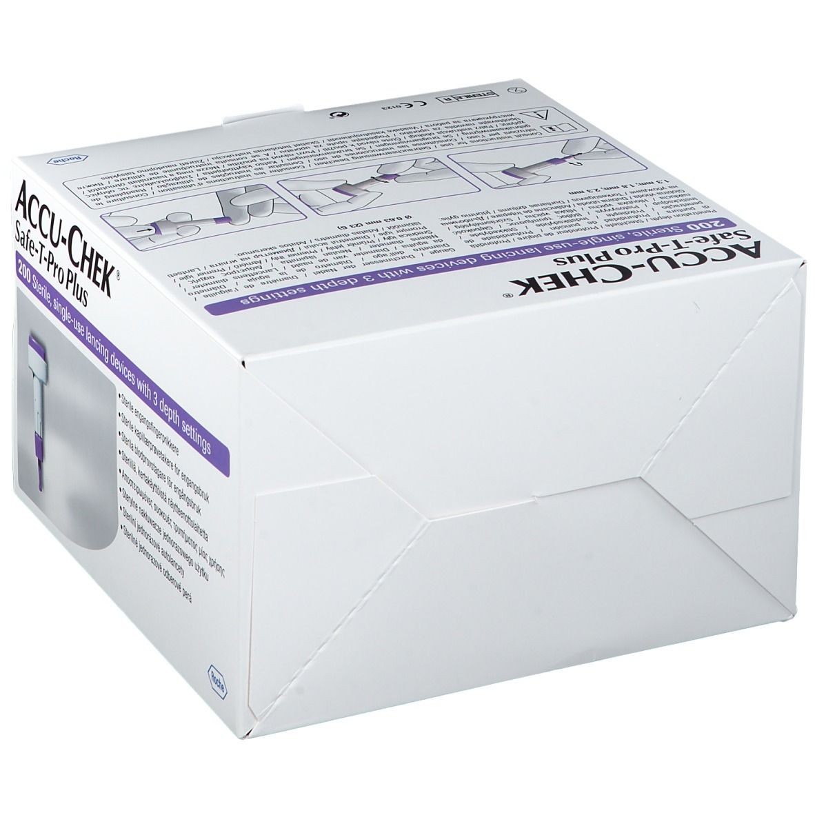 ACCU-CHEK® Safe T Pro Plus Usage unique