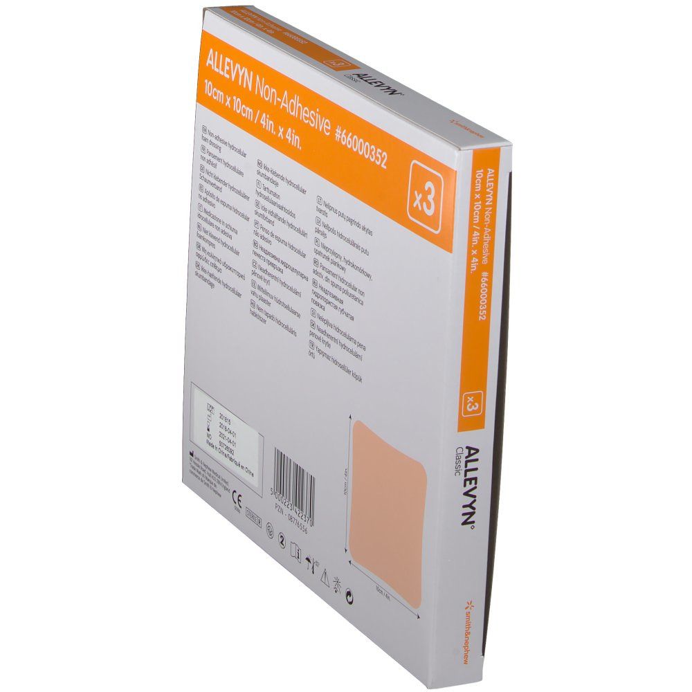 Allevyn® Classic Pansements non adhésifs 10 cm x 10 cm