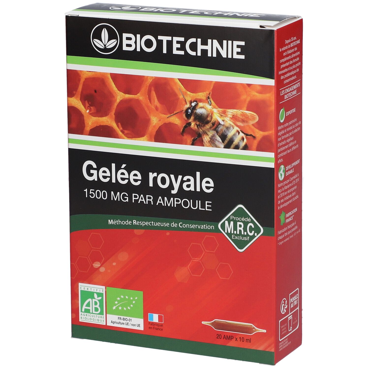 BIOTECHNIE Gelée Royale 1500 mg