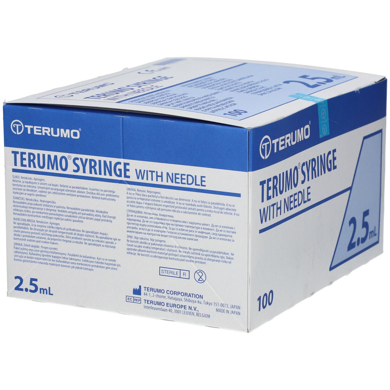 Terumo Seringue jetable avec Aiguilles